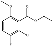 Ethyl 2-chloro-3-fluoro-6-methoxybenzoate Structure