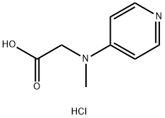 Glycine, N-methyl-N-4-pyridinyl-, monohydrochloride (9CI)|N-甲基-N-(吡啶-4-基)甘氨酸盐酸盐