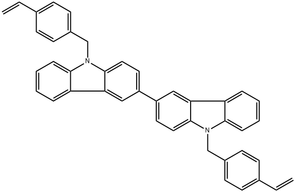 2110449-17-5 9,9′-双[(4-乙烯基苯基)甲基] -3,3′-双-9H-咔唑