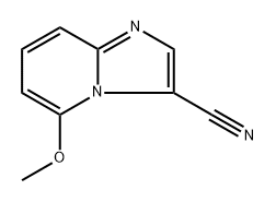 5-methoxyimidazo[1,2-a]pyridine-3-carbonitrile 结构式