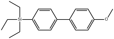 4-Methoxy-4'-(triethylsilyl)-1,1'-biphenyl,2112760-30-0,结构式