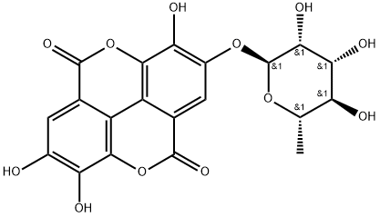 Eschweilenol C|鞣花酸-4-O-鼠李糖苷