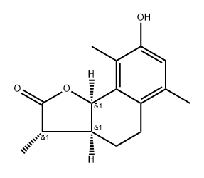 alpha-Desmotroposantonin Structure