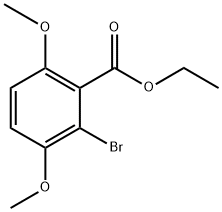 ethyl 2-bromo-3,6-dimethoxybenzoate Structure
