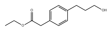 4-(3-Hydroxypropyl)benzeneacetic acid ethyl ester|