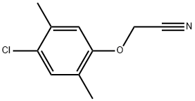 2-(4-Chloro-2,5-dimethylphenoxy)acetonitrile Structure