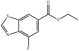 Ethyl 4-fluoro-6-benzothiazolecarboxylate,2117086-93-6,结构式