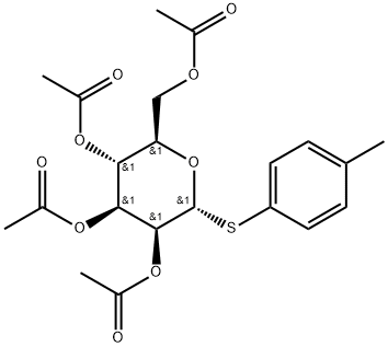 4-METHYLPHENYL 2,3,4,6-TETRA-O-ACETYL-1-THIO-Α-D-MANNOPYRANOSIDE 4-甲基苯基2,3,4,6-四-O-乙酰基-1-硫代-Α-D-吡喃甘露糖苷,211801-79-5,结构式