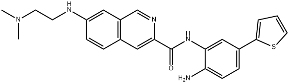 HDAC1/2-IN-3 Struktur