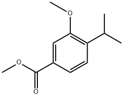 methyl 4-isopropyl-3-methoxybenzoate Struktur