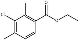 Ethyl 3-chloro-2,4-dimethylbenzoate,2121710-34-5,结构式