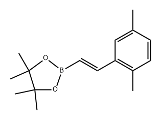 2125491-59-8 (E)-2-(2,5-二甲基苯乙烯基)-4,4,5,5-四甲基-1,3,2-二氧硼烷