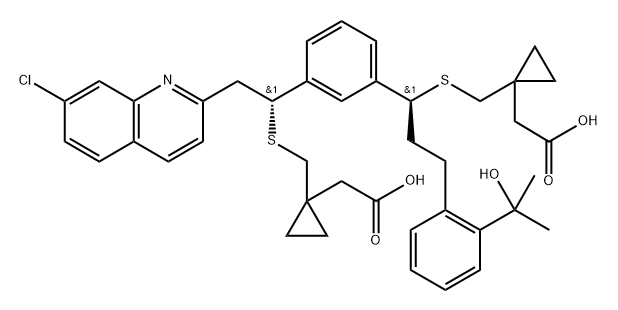 Montelukast EP Impurity D / E 结构式