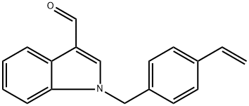 2130965-23-8 1-[(4-乙烯基苯基)甲基]-1H-吲哚-3-甲醛