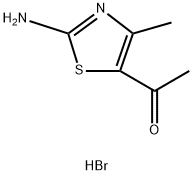 Ethanone, 1-(2-amino-4-methyl-5-thiazolyl)-, hydrobromide (1:1) Structure
