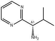 (S)-2-Methyl-1-(pyrimidin-2-yl)propan-1-amine Structure