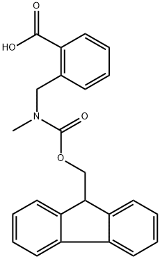 Benzoic acid, 2-[[[(9H-fluoren-9-ylmethoxy)carbonyl]methylamino]methyl]-|