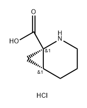 rac-(1R,6S)-2-azabicyclo[4.1.0]heptane-1-carboxylic acid hydrochloride, cis Structure