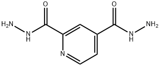 2,4-Pyridinedicarboxylic acid, 2,4-dihydrazide Structure