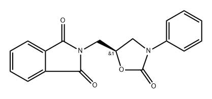 (S)-2-((2-Oxo-3-phenyloxazolidin-5-yl)methyl)isoindoline-1,3-dione,2137914-93-1,结构式