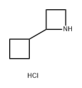 2-CYCLOBUTYLAZETIDINE HYDROCHLORIDE, 2138033-84-6, 结构式