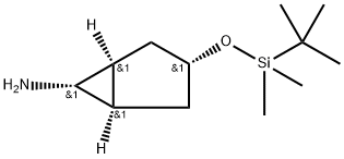 (1R,3S,5S,6R)-3-(叔丁基二甲基硅氧基)双环[3.1.0]己烷-6-胺,2138475-62-2,结构式