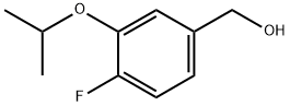 (4-Fluoro-3-isopropoxyphenyl)methanol Struktur