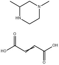 1,3-Dimethyl-piperazine fumarate Structure