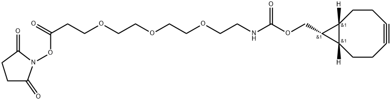 Endo BCN-PEG3-NHS Ester Struktur