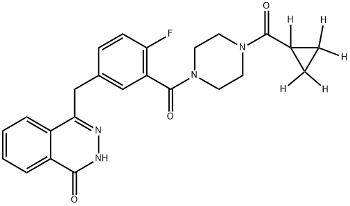 Olaparib D5 Structure