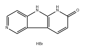 1,9-Dihydro-2H-pyrrolo[2,3-b:4,5-c']dipyridin-2-one hydrobromide Struktur