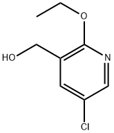 5-Chloro-2-ethoxy-3-pyridinemethanol Structure