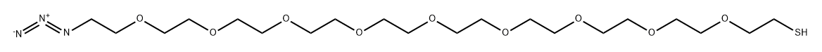 SH-PEG9-N3 Struktur