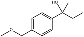 2-(4-(methoxymethyl)phenyl)butan-2-ol 结构式