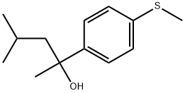 α-Methyl-α-(2-methylpropyl)-4-(methylthio)benzenemethanol|