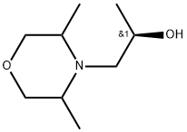 4-Morpholineethanol, α,3,5-trimethyl-, (αR)- Structure