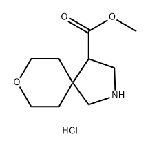 methyl 8-oxa-2-azaspiro[4.5]decane-4-carboxylate hydrochloride Structure
