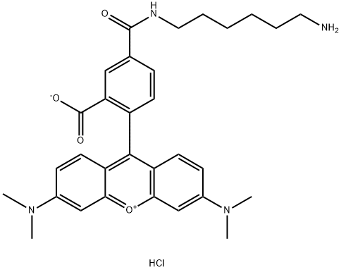 5-TAMRA amine Struktur