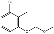 1-Chloro-3-(methoxymethoxy)-2-methylbenzene Struktur