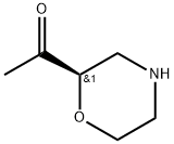 Ethanone, 1-(2R)-2-morpholinyl- Structure