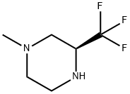 (S)-1-Methyl-3-trifluoromethyl-piperazine Structure