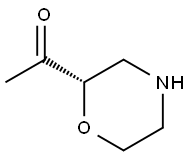 Ethanone, 1-(2S)-2-morpholinyl- Structure