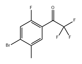 2166579-22-0 1-(4-bromo-2-fluoro-5-methylphenyl)-2,2,2-trifluoroethanone