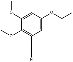 5-Ethoxy-2,3-dimethoxybenzonitrile 结构式