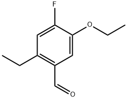 5-Ethoxy-2-ethyl-4-fluorobenzaldehyde,2166789-03-1,结构式