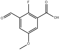 2-Fluoro-3-formyl-5-methoxybenzoic acid|