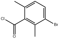 Benzoyl chloride, 3-bromo-2,6-dimethyl- 结构式