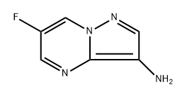 6-Fluoropyrazolo[1,5-a]pyrimidin-3-amine Struktur