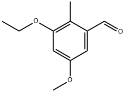 3-ethoxy-5-methoxy-2-methylbenzaldehyde Structure