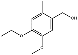 (4-ethoxy-5-methoxy-2-methylphenyl)methanol,2169341-47-1,结构式